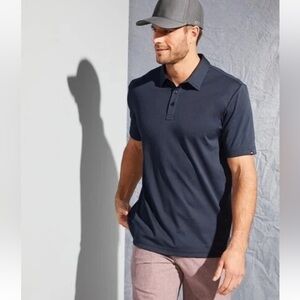 Men’s M TRAVIS MATHEW Teremana Tequila Small Batch Polo Golf Shirt Logo Q31
